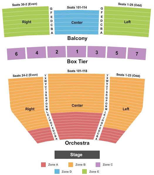 Kennedy Center Eisenhower Theater Dear Evan Hansen Seating Chart